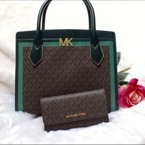 Michael Kors Montgomery Large Satchel & Wallet